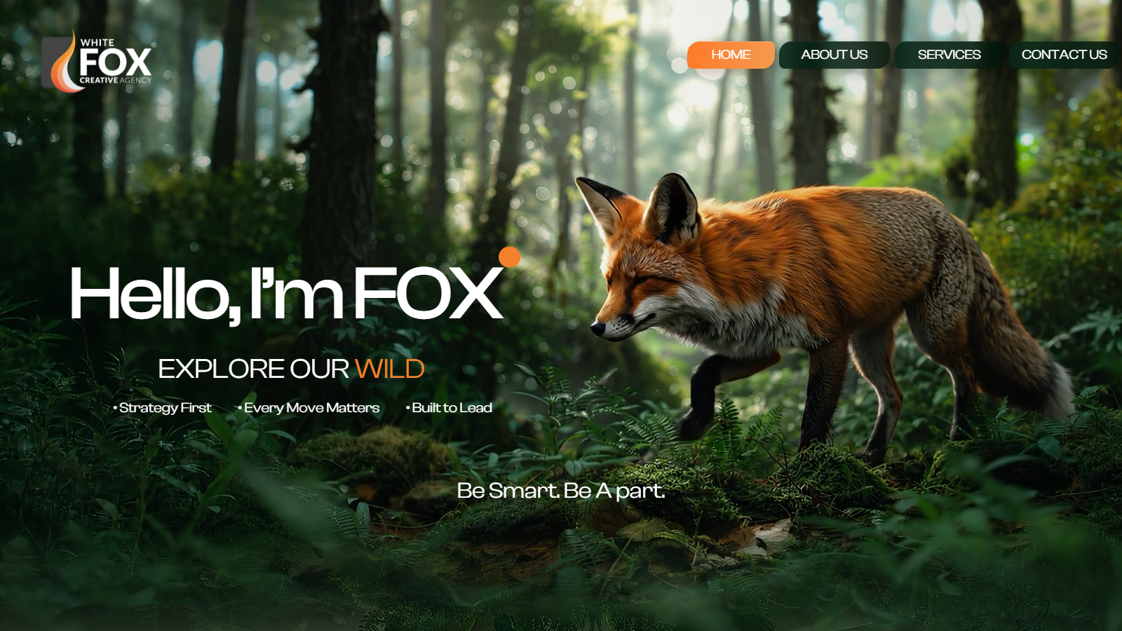 White Fox Creative Agency project interface